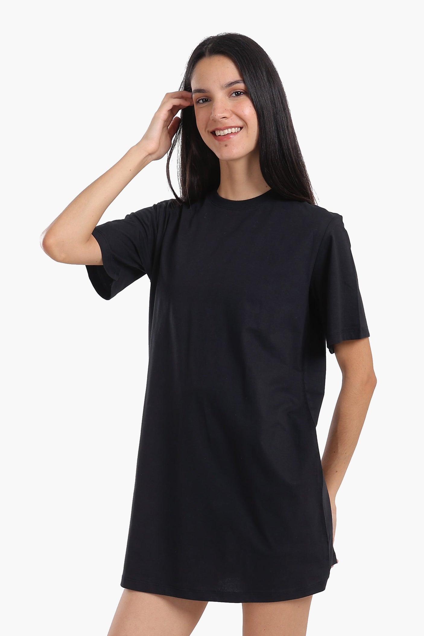 Carina - Short Sleeves Cotton Dress