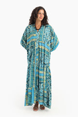 Carina - Chic Printed Maxi Dress