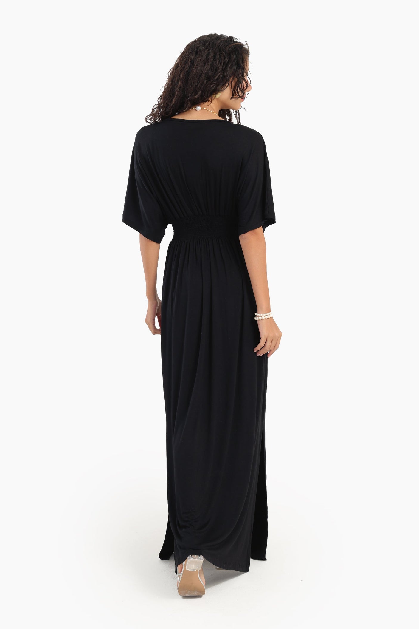 Carina - Comfy Nightgown With Side Slits
