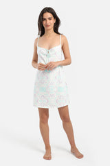 Carina - Sleeveless Cotton Nightgown