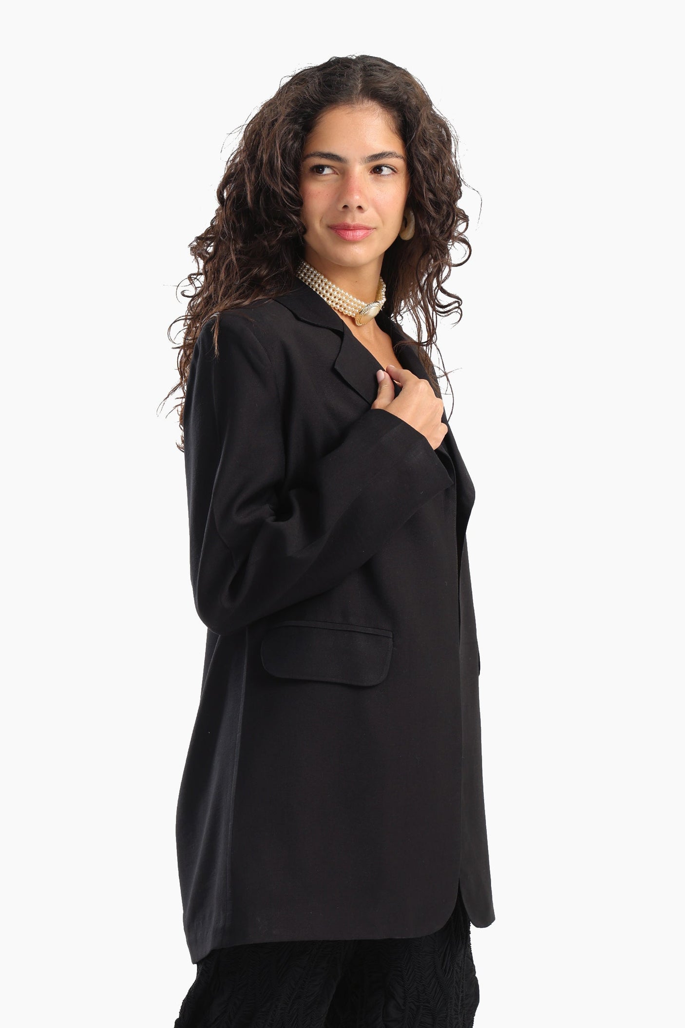 Carina - Classic Long Sleeves Blazer