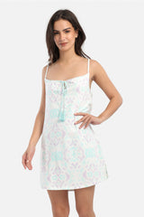 Carina - Sleeveless Cotton Nightgown