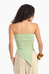 Carina - Asymmetrical Strapless Top