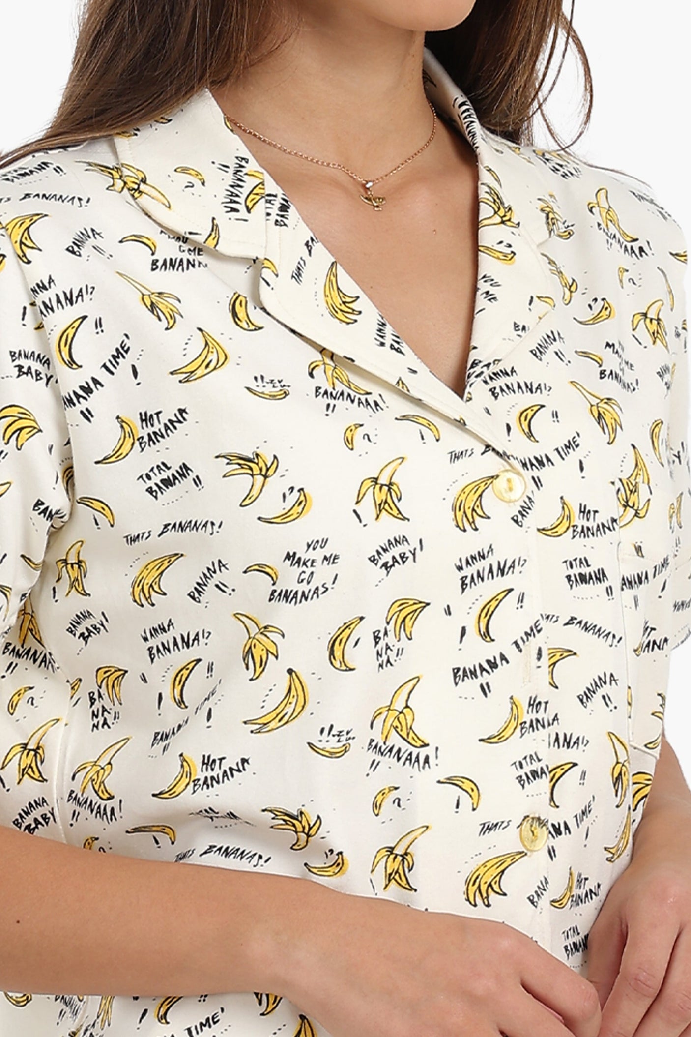 carina - Bananas Print Pyjama Set