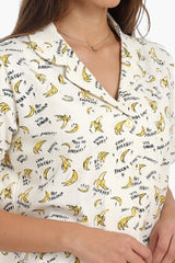carina - Bananas Print Pyjama Set