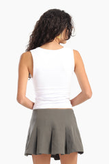 Carina - Square Neck Sleeveless Top