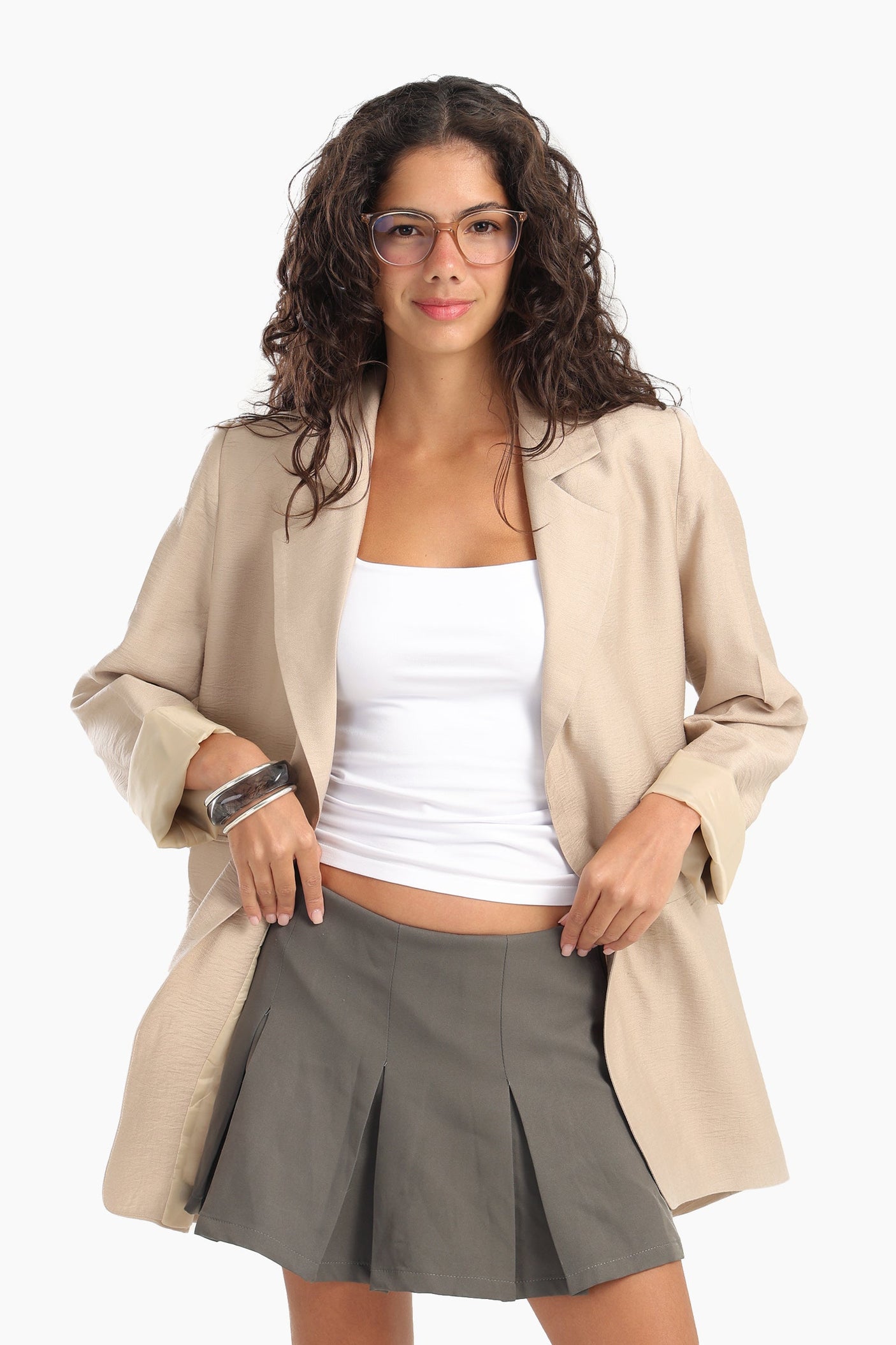 Carina - Classic Long Sleeves Blazer