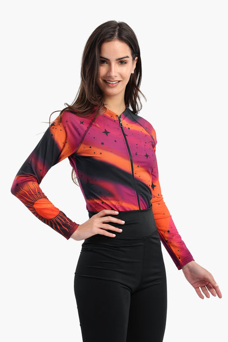 Carina - Galaxy Rash Guard Swimsuit