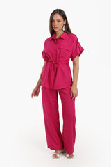 Carina - Chic Wide Leg Lounge Pants