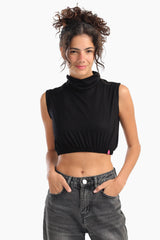 Carina - High Neck Sleeveless Neck Cover