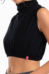 Carina - High Neck Sleeveless Neck Cover
