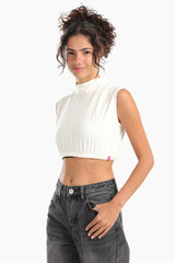 Carina - High Neck Sleeveless Neck Cover
