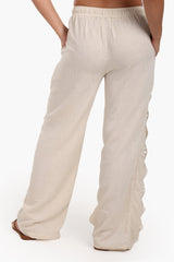 Boho Crochet Panel Pants