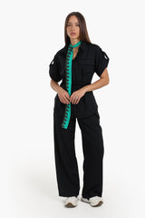Carina - Lounge Shirt with Drawstring Waist