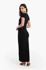 Carina - Slim-Fit Maxi Dress With Slit