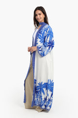 Carina - Palm Trees Printed Kimono