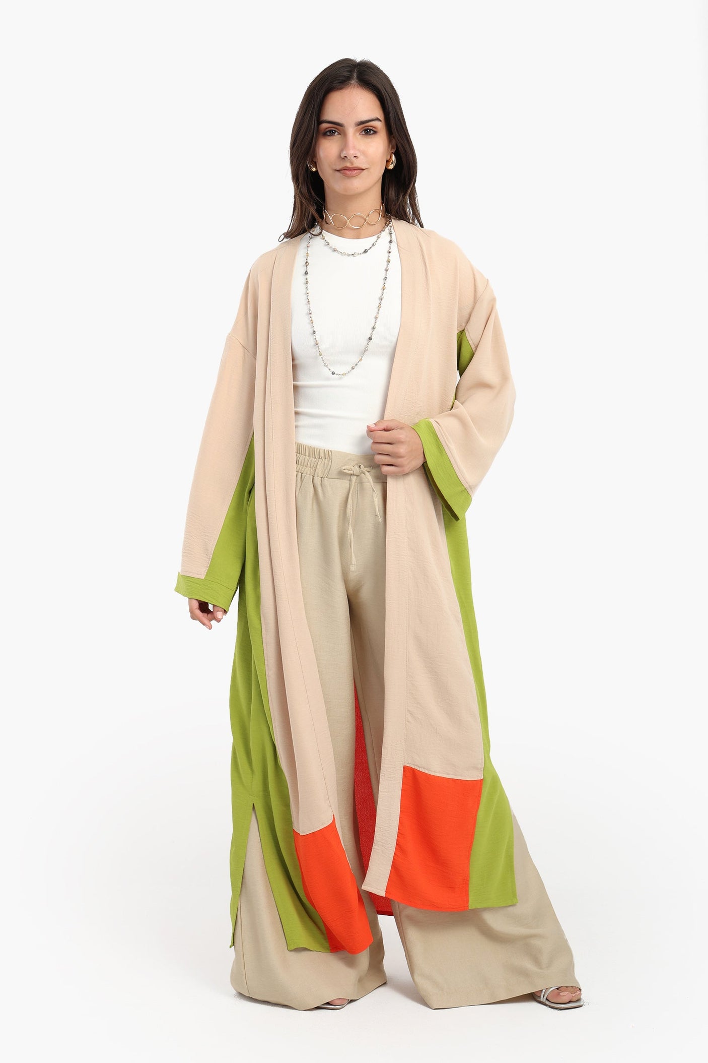 Carina - Polyester Tritone Kimono