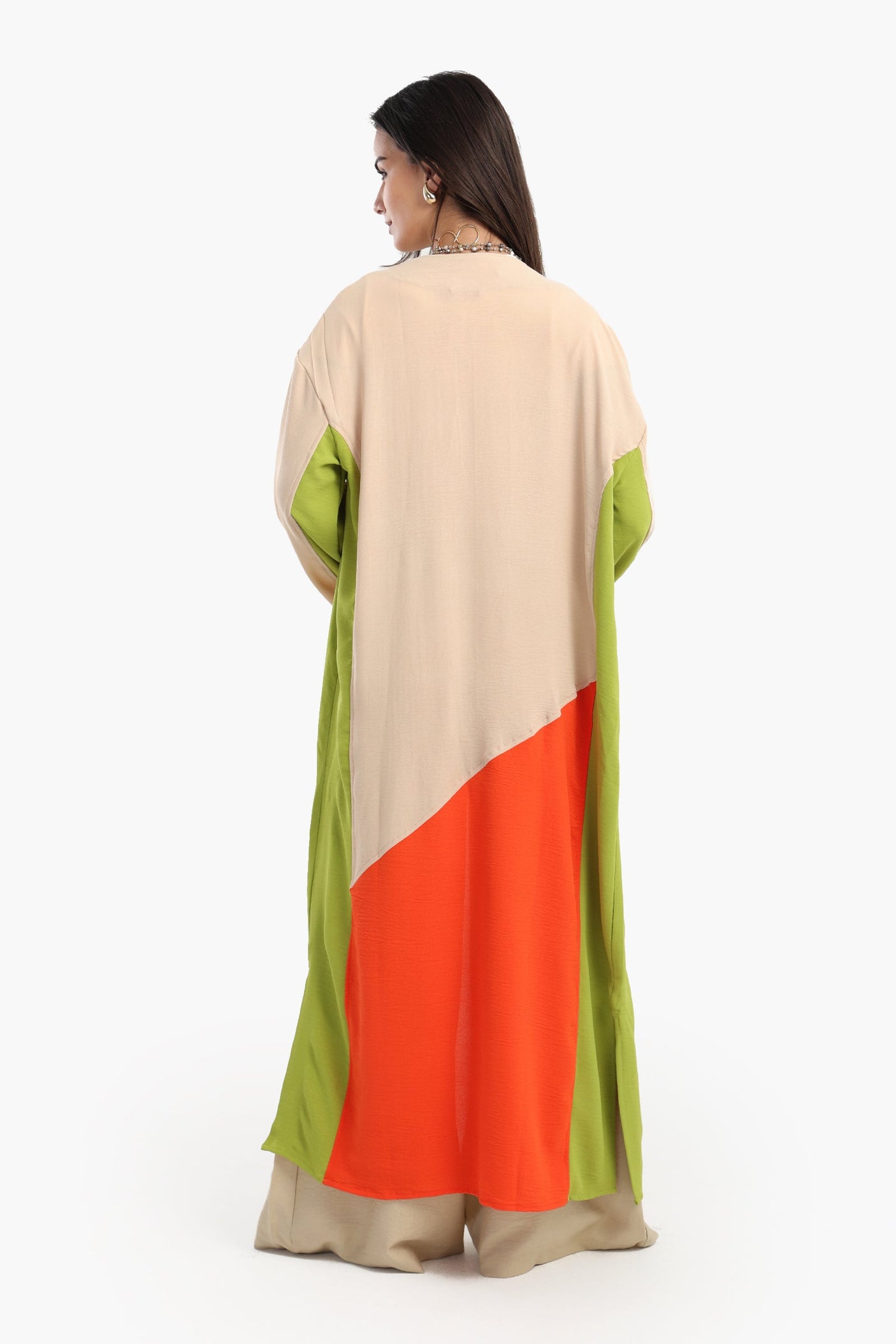 Carina - Polyester Tritone Kimono