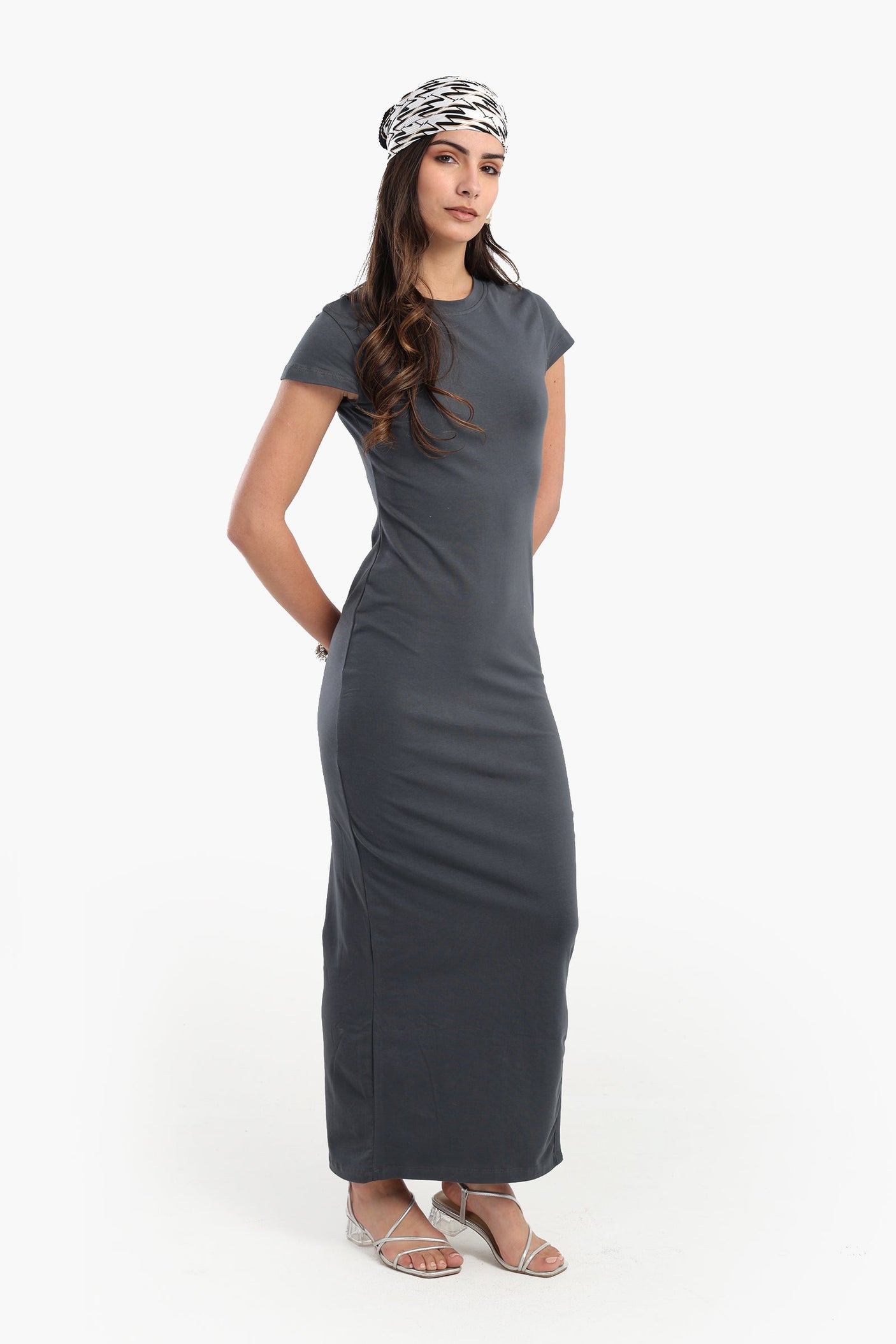 Carina - Slim-Fit Maxi Dress With Slit