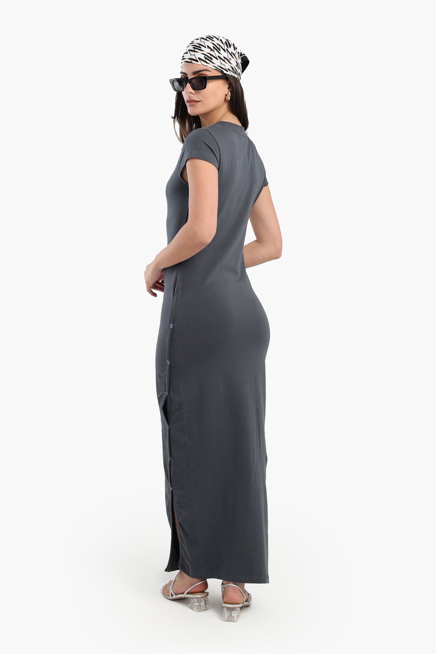 Carina - Slim-Fit Maxi Dress With Slit