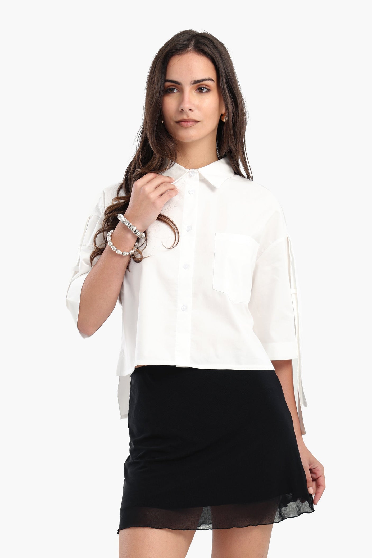 Carina - Classic Cotton Shirt