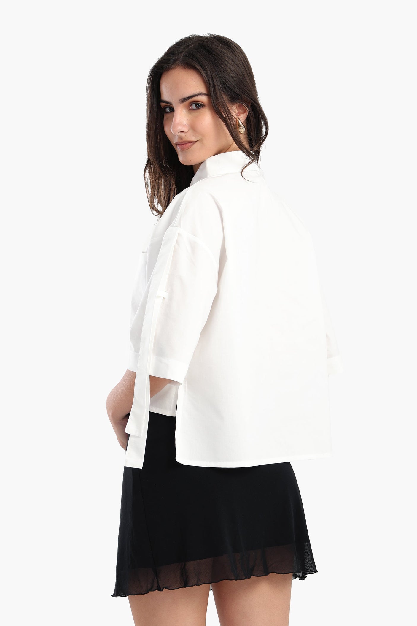 Carina - Classic Cotton Shirt
