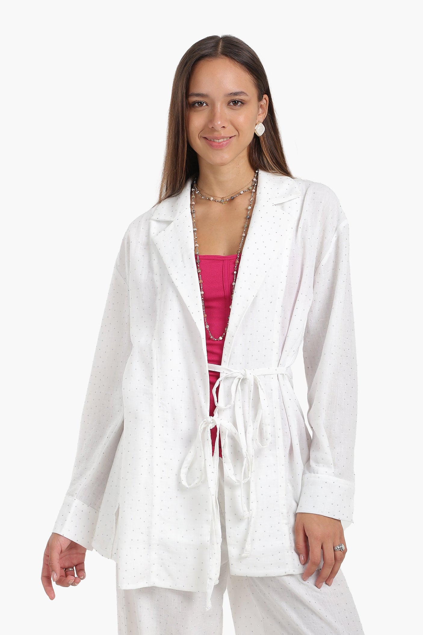 carina - Flowy Wrap Cardigan Top