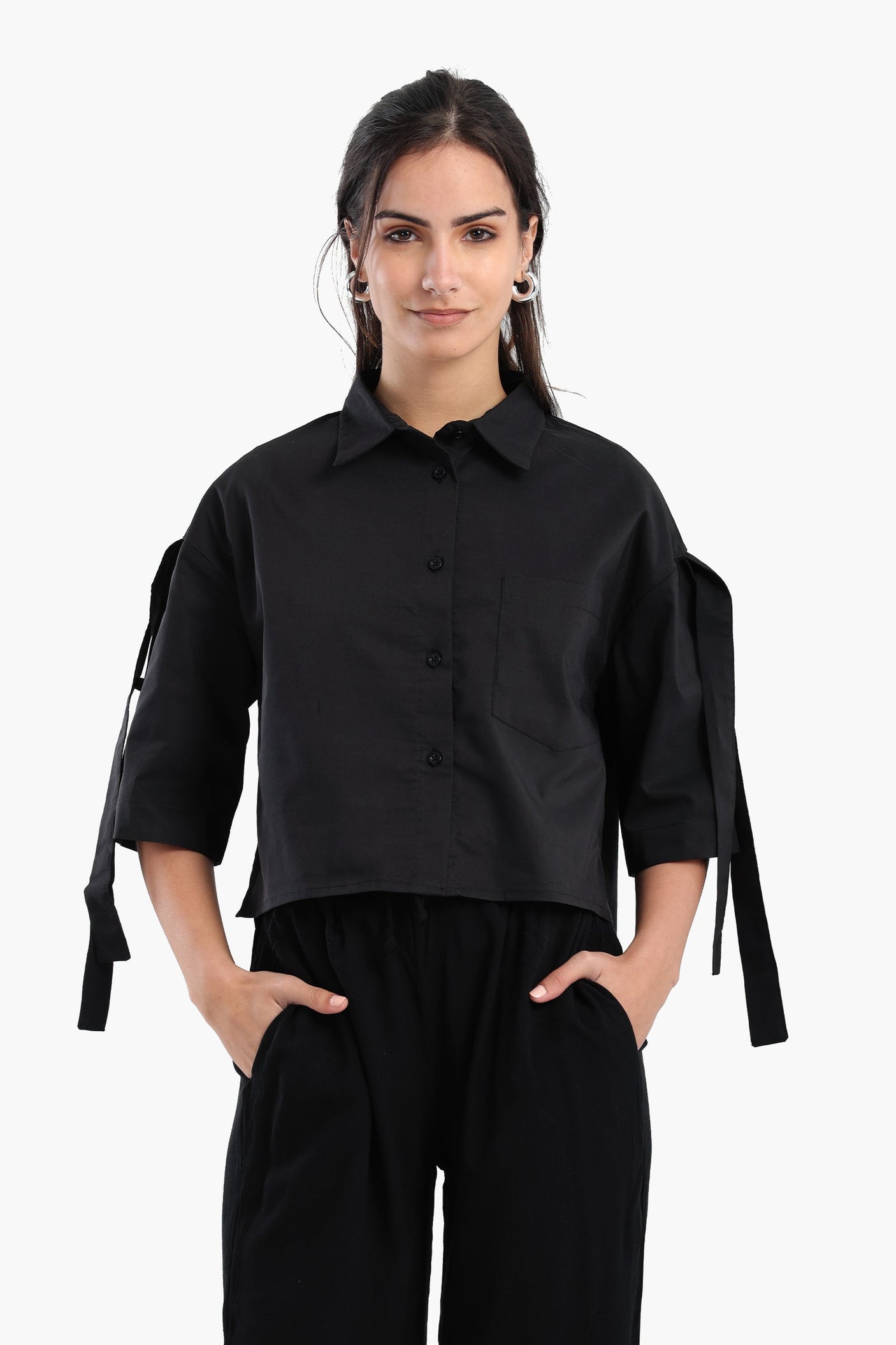 Carina - Classic Cotton Shirt