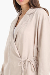 carina - Flowy Wrap Cardigan Top