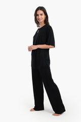 Carina - Pyjama Set with Keyhole Top