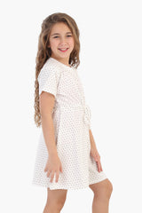 Carina - Girly Strawberry Print Nightgown