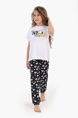 Carina - Girly Snoopy Printed Pyjama Set