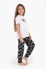 Carina - Girly Snoopy Printed Pyjama Set