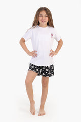 Carina - Girly Printed Snoopy Pyjama Set