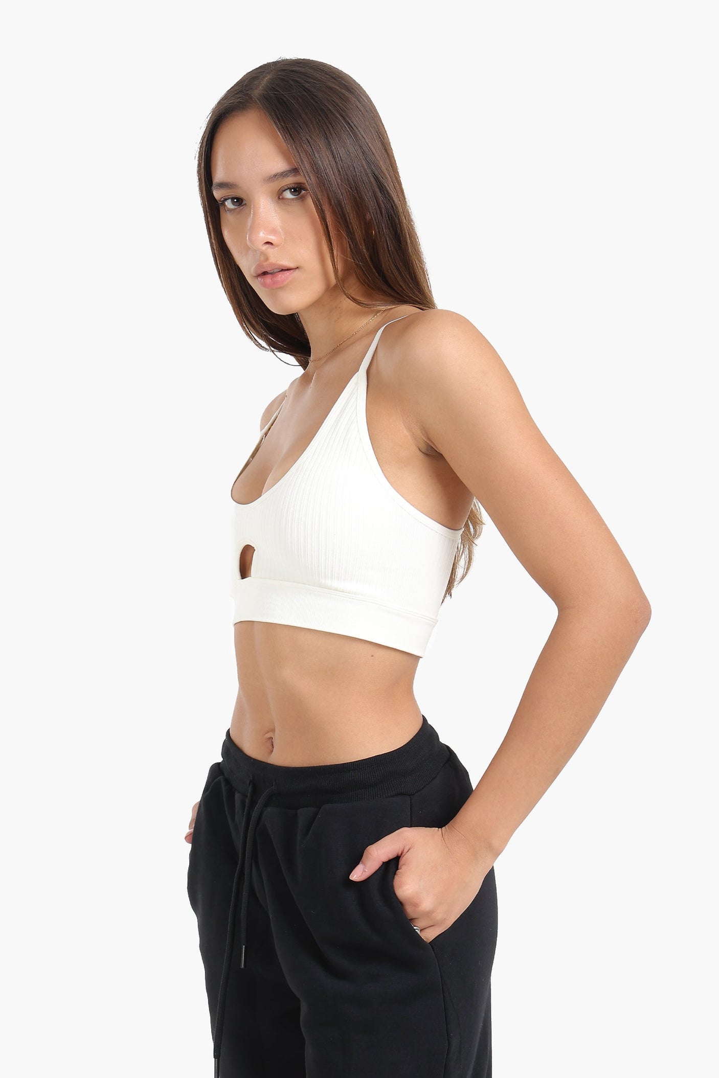 carina - Soft Bra with Keyhole Design