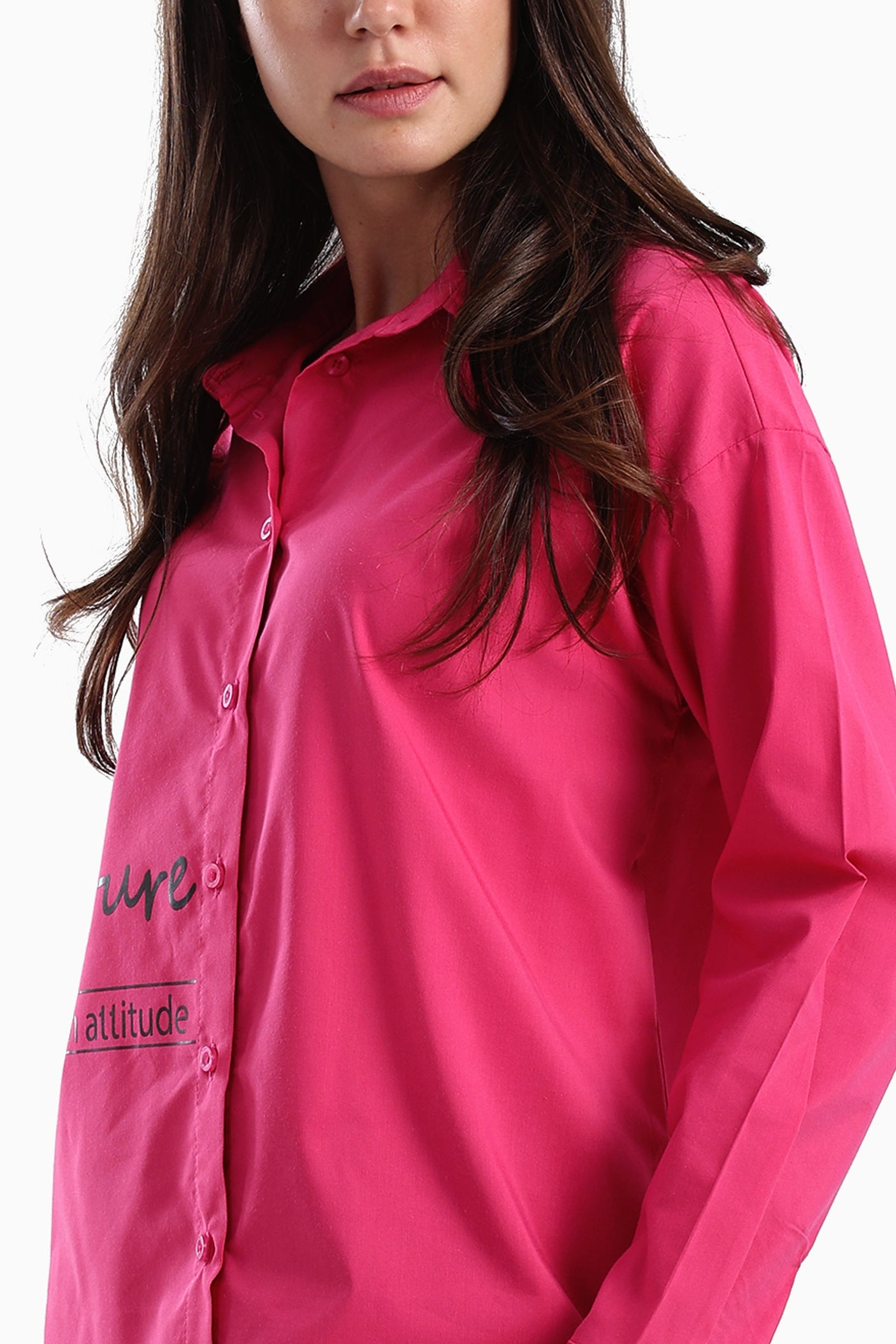 Carina - One Side Printed Shirt