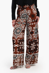 Carina - All Over Printed Pants with Belt