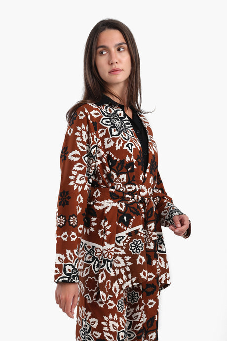 Carina - Open Front Kimono with Sleeves