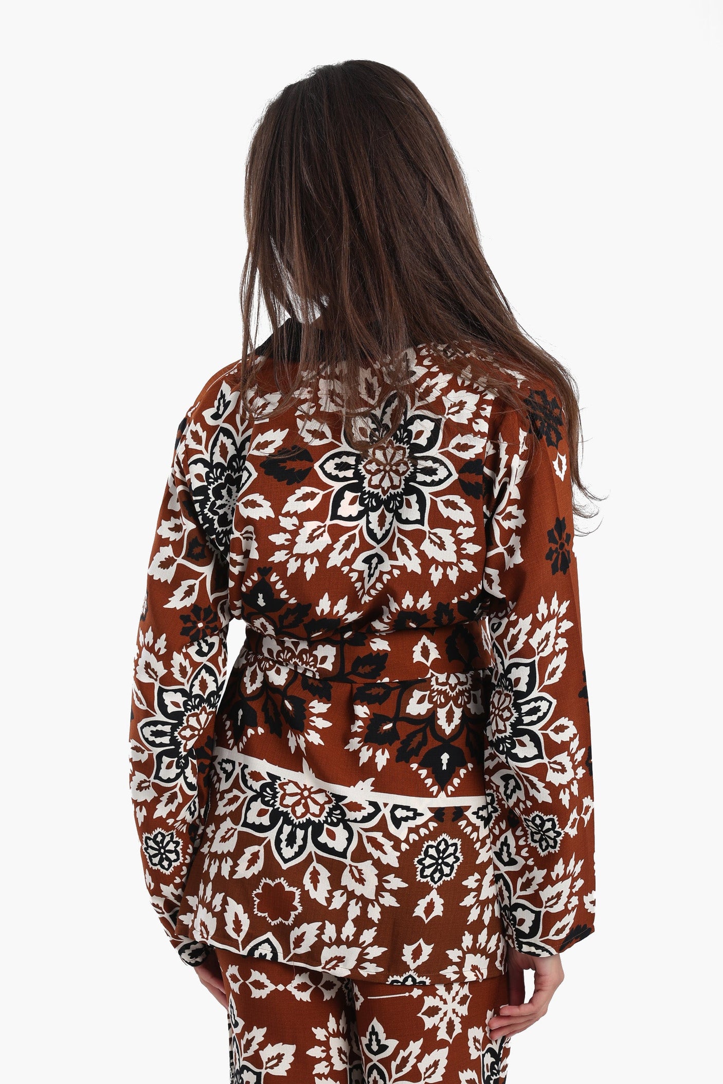 Carina - Open Front Kimono with Sleeves