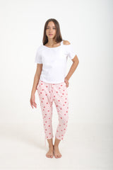 carina - Pyjama Set with Capri Pants