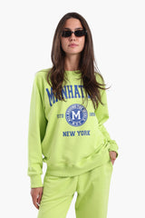 Carina - Pistache Lounge Sweatshirt