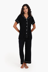 Carina - Black Slim Fit Dress