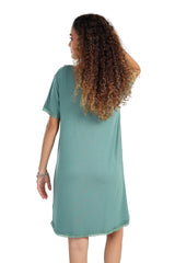 Carina - Lightweight Nightgown with Lace