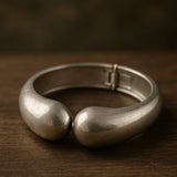 Modern Design Plated Metal Bracelet