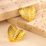Heart-Shaped Earrings