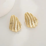 Golden Shell Earrings