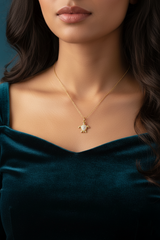 Women’s Necklace, Crystal Turtle Pendant