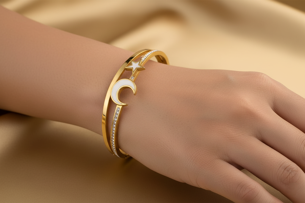 Moon and Stars Bracelet