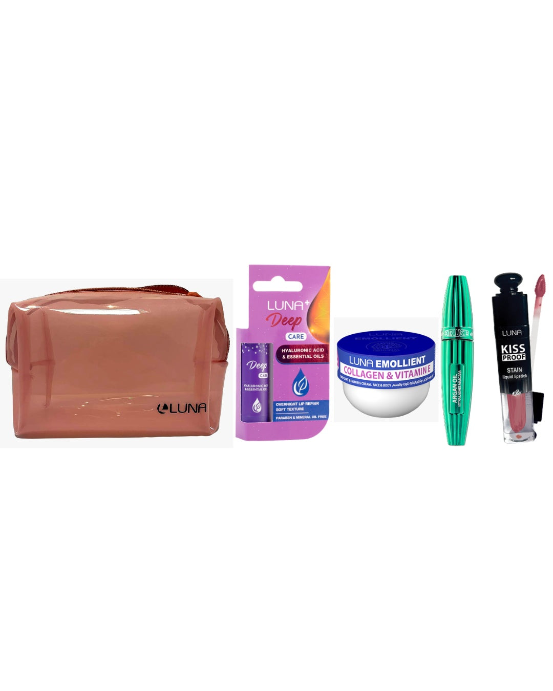 Luna - beauty bundle for women consists of 4 products