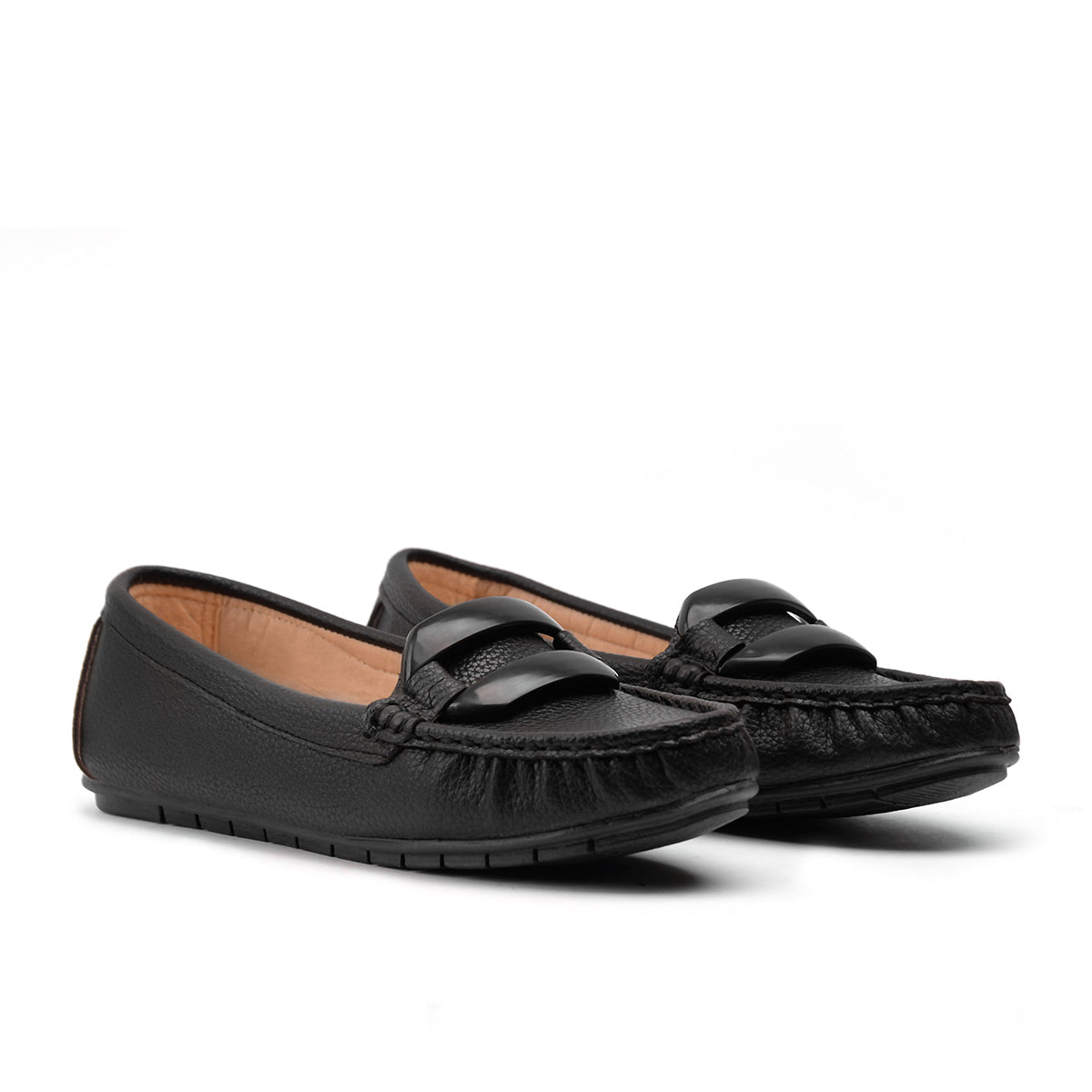 v branda - Ballerina With Square Buckle - women